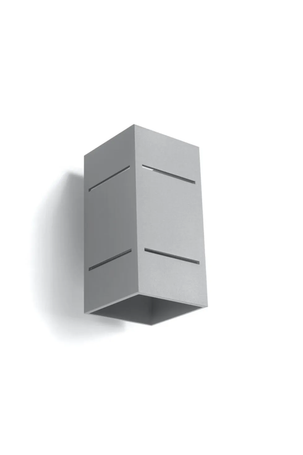 Wandleuchte BLOCCO Grau - 1x G9 Fassung - max. 40W - exkl. LED's