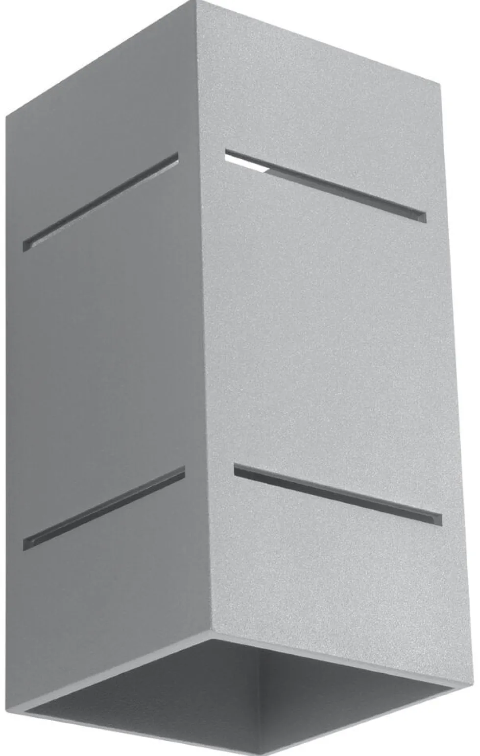 Wandleuchte BLOCCO Grau - 1x G9 Fassung - max. 40W - exkl. LED's