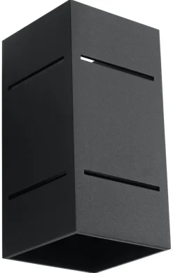 Wandleuchte BLOCCO Schwarz - 1x G9 Fassung - max. 40W - exkl. LED's