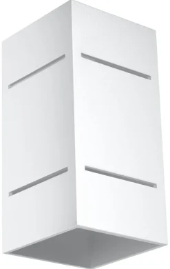 Wandleuchte BLOCCO Weiß - 1x G9 Fassung - max. 40W - exkl. LED's