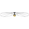 Wandleuchte / Deckenspot ESKOLA 140 Schwarz - 1x E27 Fassung - max. 60W - exkl. LED's