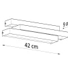 Wandleuchte FROST - 2x G9 Fassung - max. 2x40W - exkl. LED's