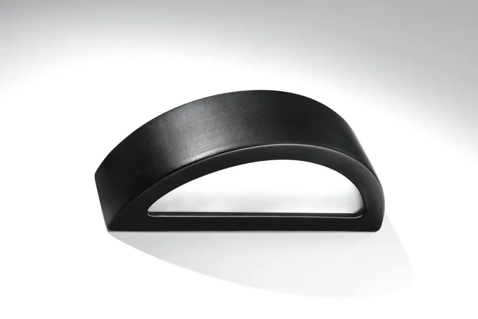 Wandleuchte Keramik ATENA Schwarz - 1x E27 Fassung - max. 60W - exkl. LED's