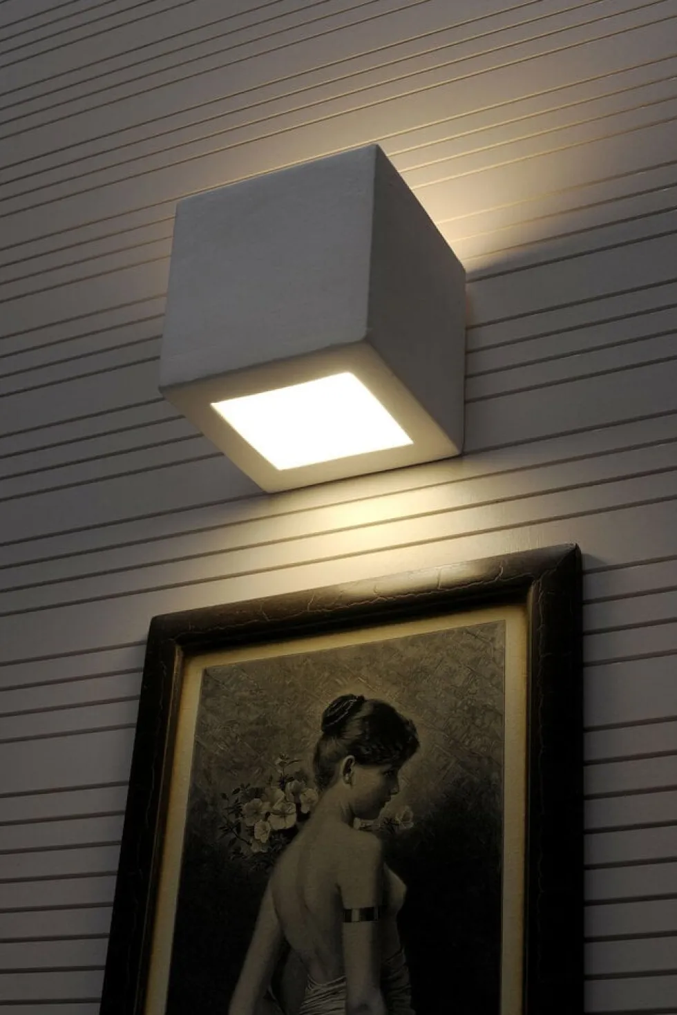 Wandleuchte Keramik LEO - 1x E27 Fassung - max. 60W - exkl. LED's