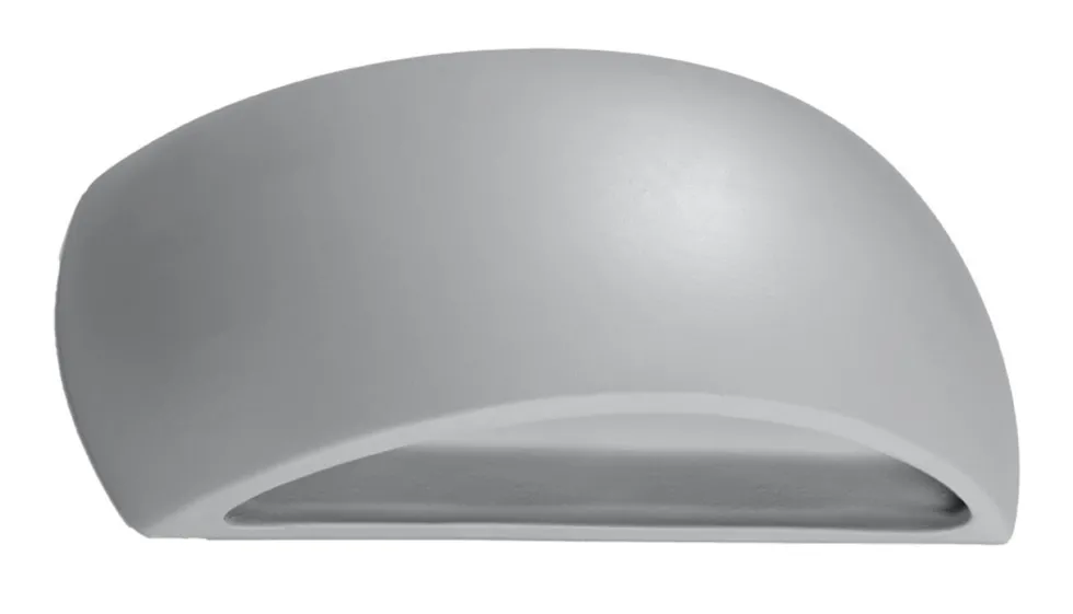 Wandleuchte Keramik PONTIUS Grau - 1x G9 Fassung - max 40W - exkl. LED's