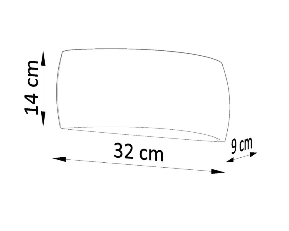Wandleuchte Keramik PONTIUS Grau - 1x G9 Fassung - max 40W - exkl. LED's