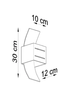 Wandleuchte LIMA - 1x G9 Fassung - max. 40W - exkl. LED's