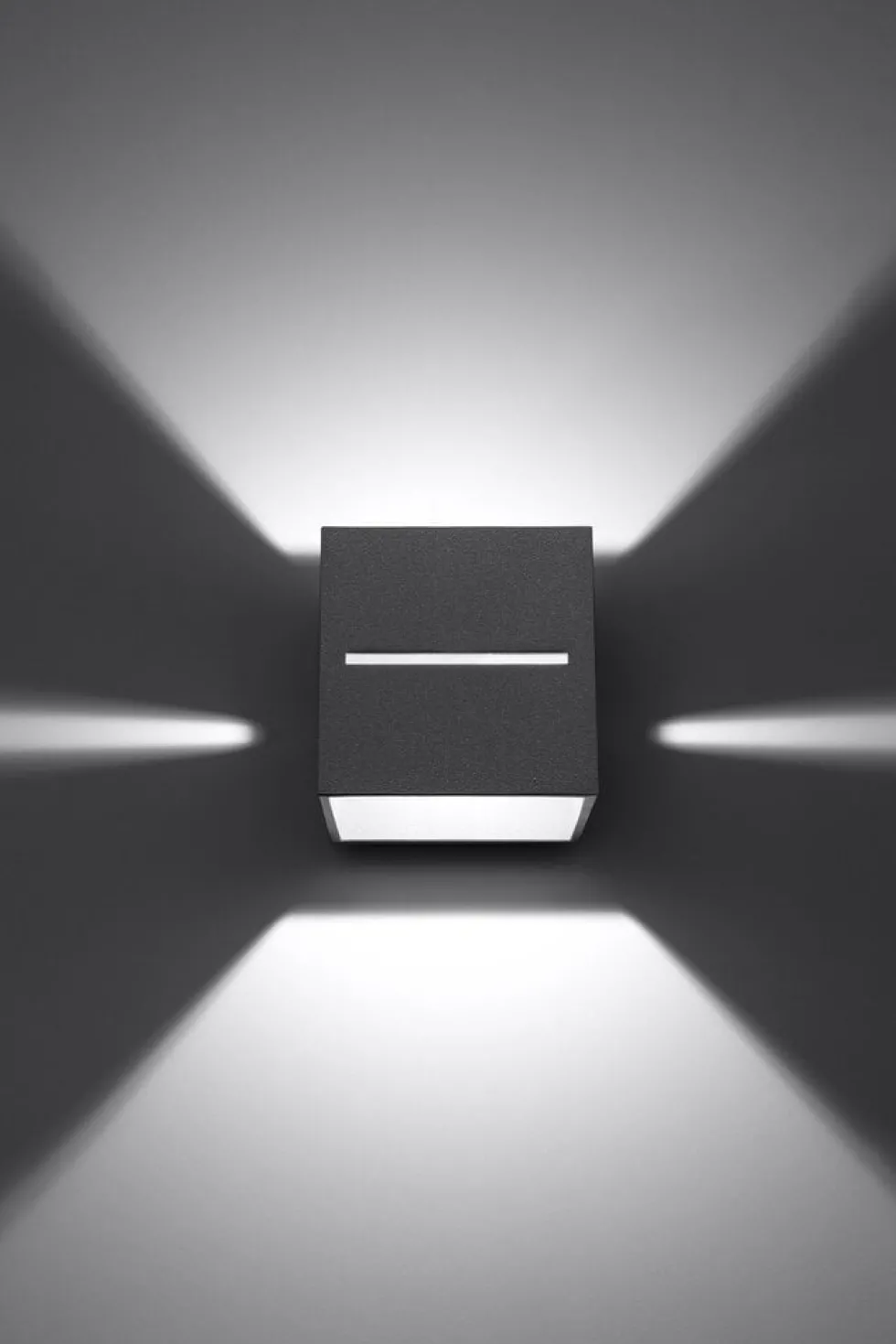 Wandleuchte LOBO Grau - 1x G9 Fassung - max. 40W - exkl. LED's