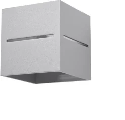 Wandleuchte LOBO Grau - 1x G9 Fassung - max. 40W - exkl. LED's