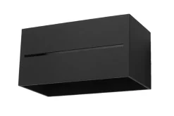 Wandleuchte LOBO MAXI Schwarz - 2x G9 Fassung - max. 2x40W - exkl. LED's