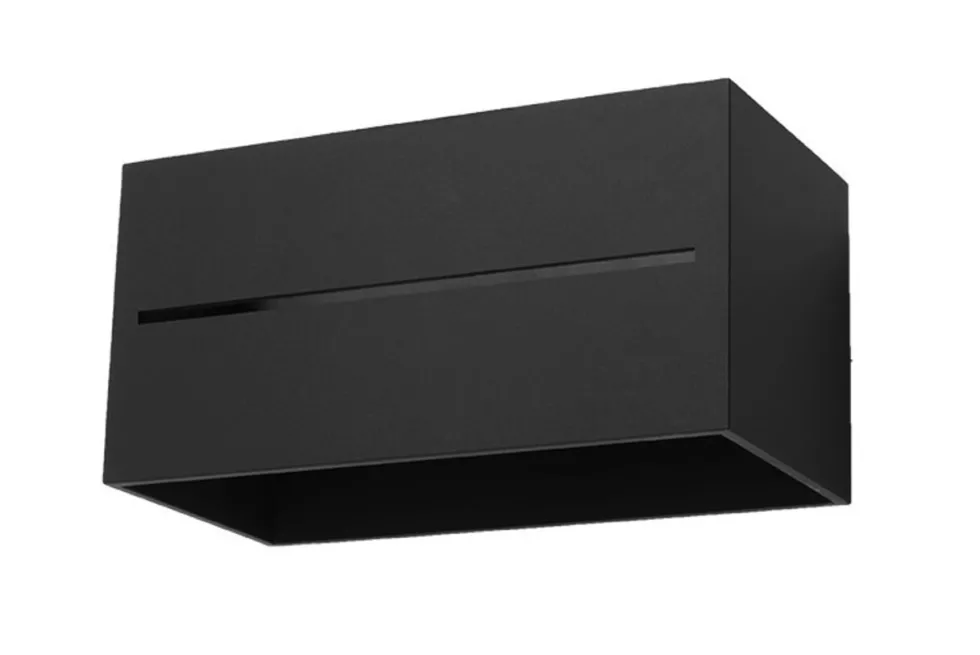 Wandleuchte LOBO MAXI Schwarz - 2x G9 Fassung - max. 2x40W - exkl. LED's