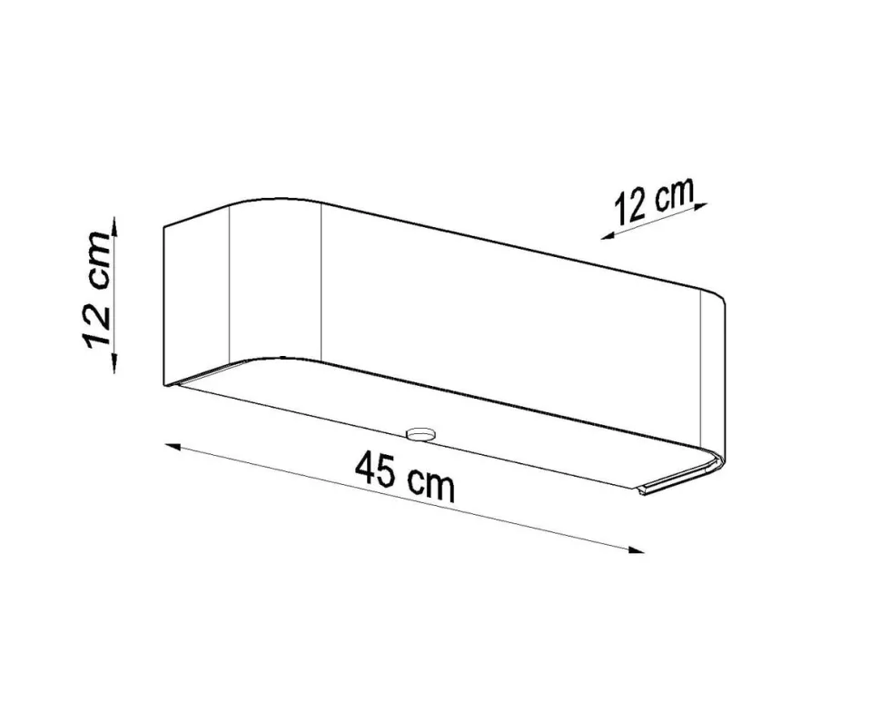 Wandleuchte LOKKO Schwarz - 2x E27 Fassung - max. 2x60W - exkl. LED's