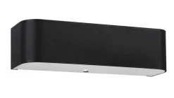 Wandleuchte LOKKO Schwarz - 2x E27 Fassung - max. 2x60W - exkl. LED's