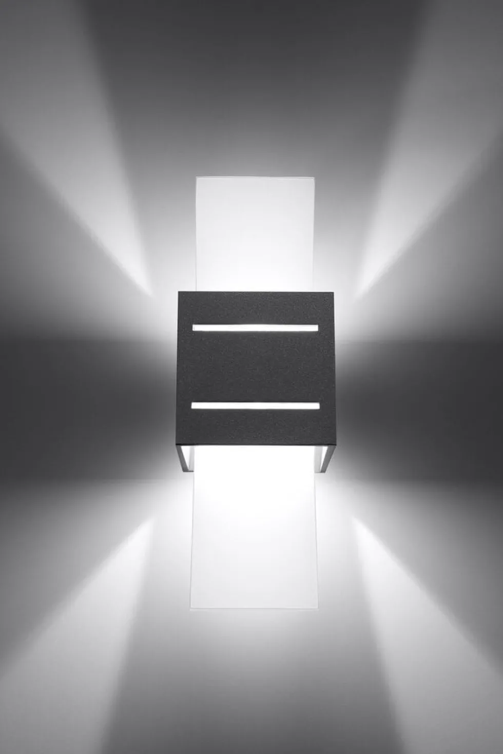 Wandleuchte LORETO Grau - 1x G9 Fassung - max. 40W - exkl. LED's