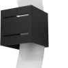 Wandleuchte LORETO Schwarz - 1x G9 Fassung - max. 40W - exkl. LED's