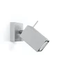 Wandleuchte MERIDA 1 Grau - 1x GU10 Fassung - max. 40W - exkl. LED's