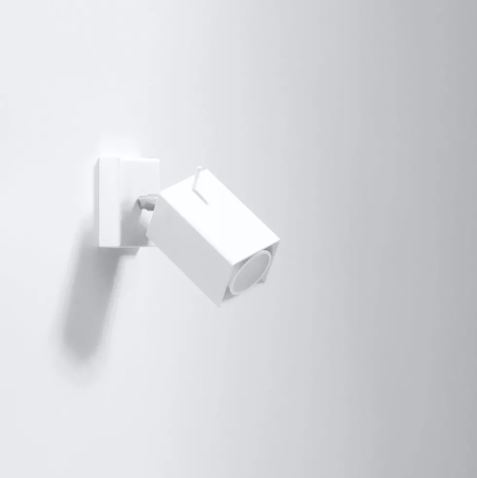 Wandleuchte MERIDA Weiß - 1x GU10 Fassung - max. 40W - exkl. LED's