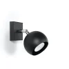 Wandleuchte OCULARE Schwarz - 1x GU10 Fassung - max. 40W - exkl. LED's