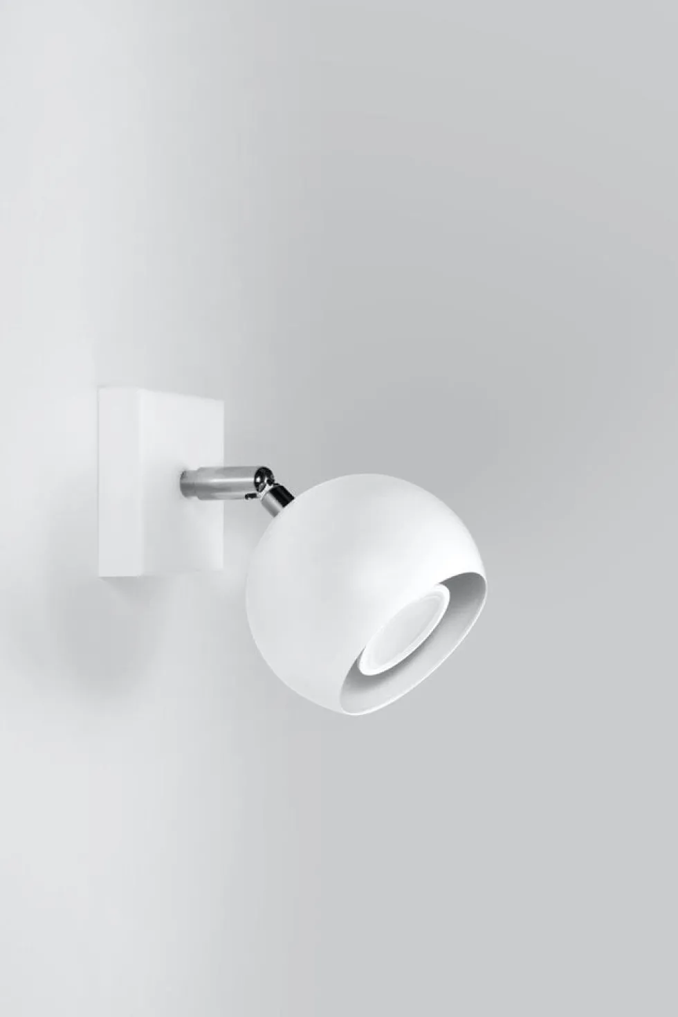 Wandleuchte OCULARE Weiß - 1x GU10 Fassung - max. 40W - exkl. LED's