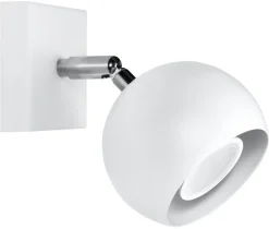 Wandleuchte OCULARE Weiß - 1x GU10 Fassung - max. 40W - exkl. LED's
