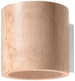 Wandleuchte ORBIS Natur Holz - 1x G9 Fassung - max. 40W - exkl. LED's