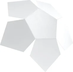 Wandleuchte PENTA Weiß - 2x G9 Fassung - max. 2x40W - exkl. LED's