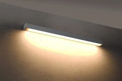 Wandleuchte PINNE 90 Grau - 25W - 4600Lm - 3000K Warmweiß