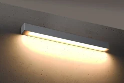 Wandleuchte PINNE 67 Grau - 17W - 3179Lm - 3000K Warmweiß