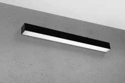 Wandleuchte PINNE 67 Schwarz - 17W - 3179Lm - 3000K Warmweiß