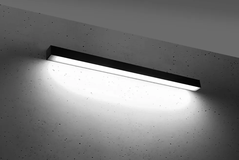 Wandleuchte PINNE 90 Schwarz - 25W - 4600Lm - 4000K Neutralweiß