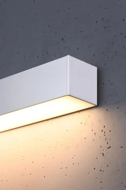 Wandleuchte PINNE 90 Weiß - 25W - 4600Lm - 3000K Warmweiß