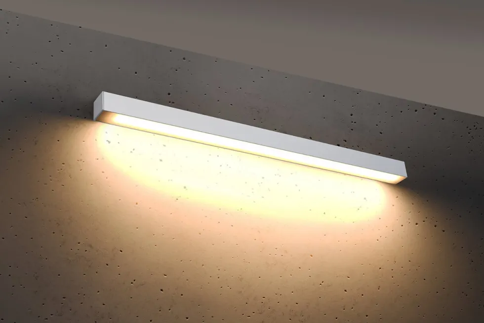 Wandleuchte PINNE 90 Weiß - 25W - 4600Lm - 3000K Warmweiß