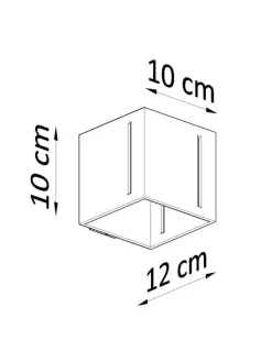 Wandleuchte PIXAR Grau - 1x G9 Fassung - max. 40W - exkl. LED's