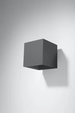Wandleuchte QUAD 1 Anthrazit - 1x G9 Fassung - max. 40W - exkl. LED's
