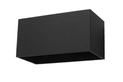 Wandleuchte QUAD MAXI Schwarz - 2x GU10 Fassung - max. 2x40W - exkl. LED's