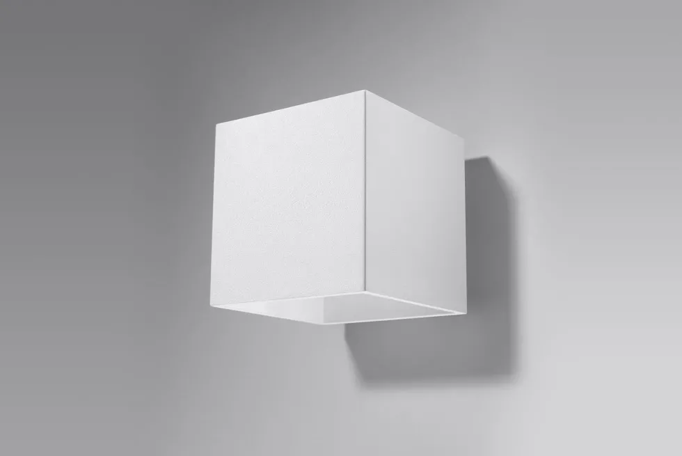 Wandleuchte QUAD 1 Weiß - 1x GU10 Fassung - max. 40W - exkl. LED's