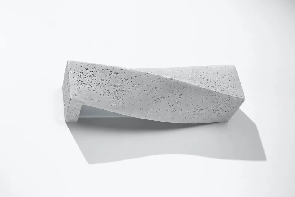 Wandleuchte SIGMA Beton - 2x E27 Fassung - max. 2x60W - exkl. LED's