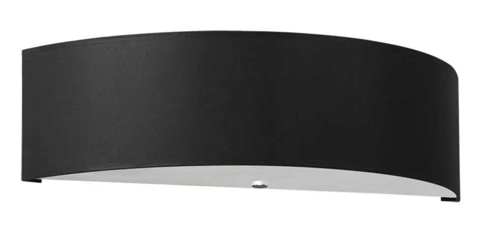 Wandleuchte SKALA Schwarz - 2x E27 Fassung - max. 2x60W - exkl. LED's