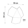 Wandleuchte TRE Weiß - 2x G9 Fassung - max. 2x40W - exkl. LED's