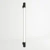 Wandleuchte VALO Schwarz - 1x T8 Fassung - max. 14W - exkl. LED's