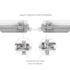 Wasserdichte LED T8/G13 Leuchtstoffröhrenhalterung - 120cm - IP65 wasserdicht - Feuchtraum Halterung Wannenleuchte - IK10