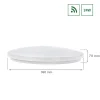 WLAN LED Deckenleuchte - Ø39cm 24W - CCT Alle Lichtfarben - per App steuerbar