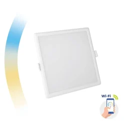 WLAN LED - Einbauspot dimmbar 22W viereckig - CCT 3000K-6500K - per App steuerbar