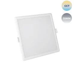 WLAN LED - Einbauspot dimmbar 12W viereckig - CCT 3000K-6500K - per App steuerbar