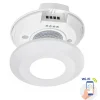 WLAN Smarter PIR Einbau Bewegungssensor dimmbar - IP20 2000W 8m