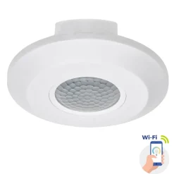 WLAN Smarter PIR Einbau Bewegungssensor dimmbar - IP20 2000W 8m