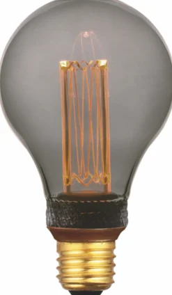 2,3W LED Lampe Rauch 7,5cm E27 1800K 3 Einstellungen